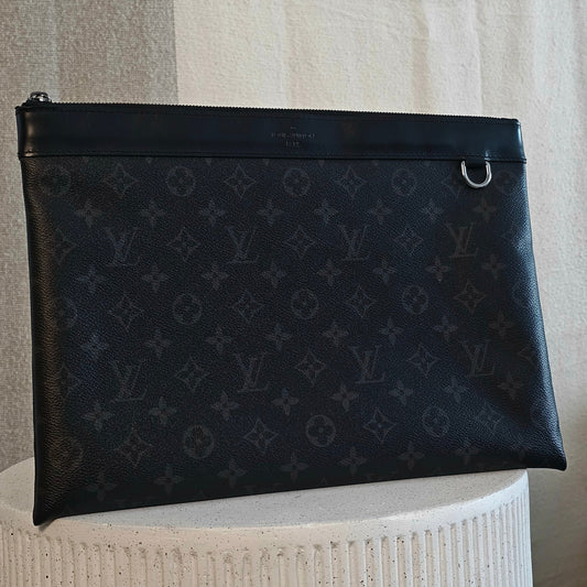 Louis Vuitton Discovery Pochette Monogram Eclipse
